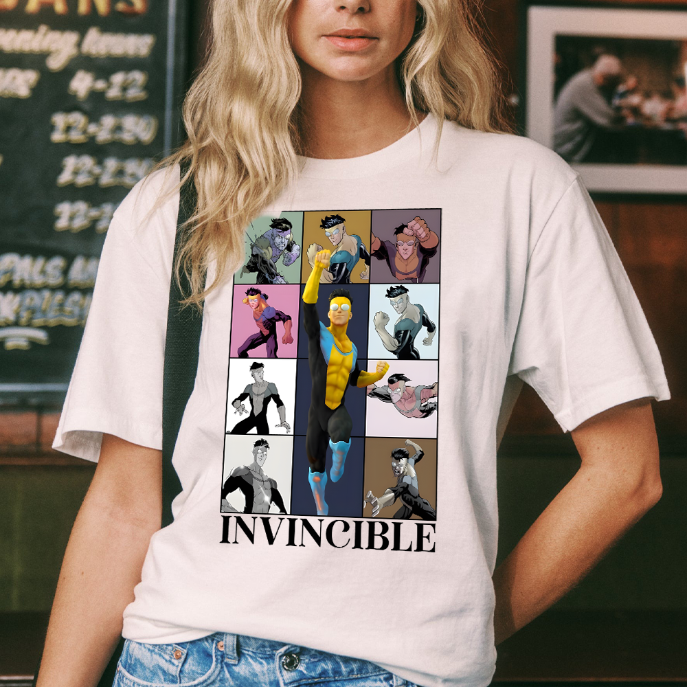 Limited Invincible Mark Shirt, Grayson Shirt, Superhero Costume Tee, Comic Book Fan Gift Mineral Tee, Comic Book Fan Gift