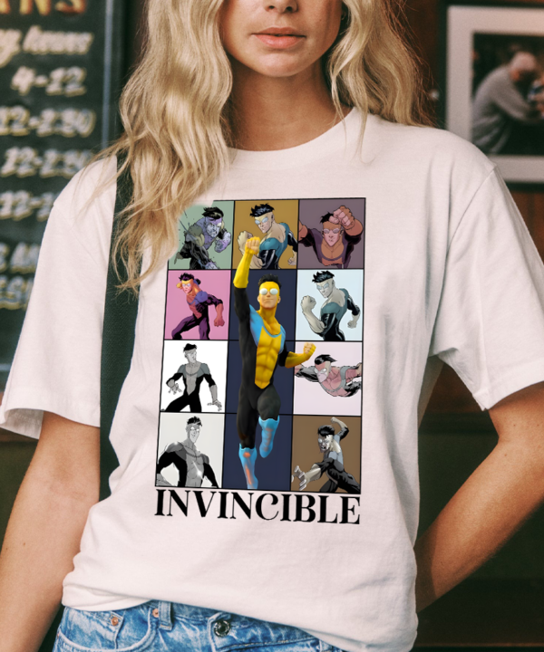 Limited Invincible Mark Shirt, Grayson Shirt, Superhero Costume Tee, Comic Book Fan Gift Mineral Tee, Comic Book Fan Gift