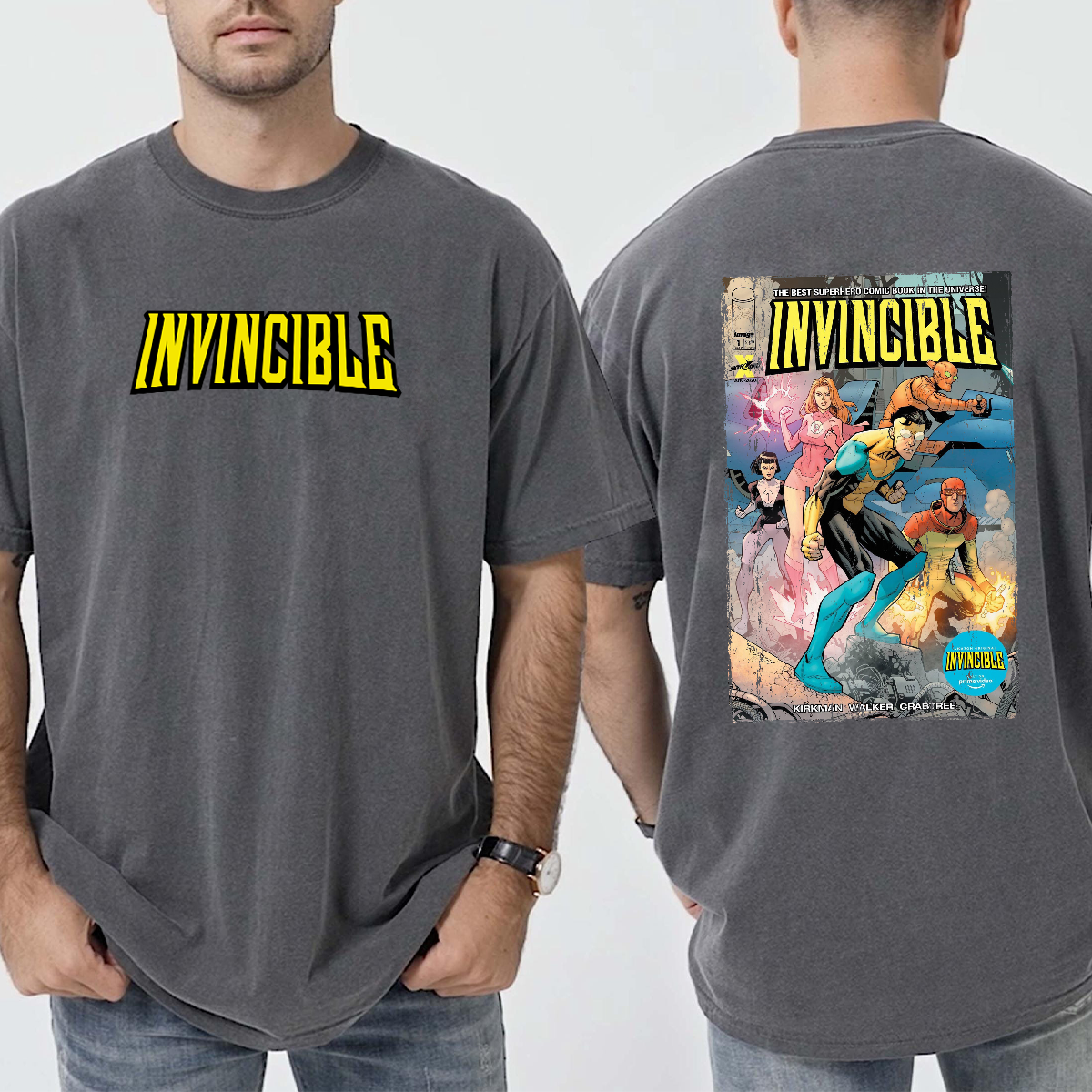 Vintage Limited Invincible Mark Shirt, Grayson Shirt, Comic Book Fan Gift Mineral Tee - Image 3