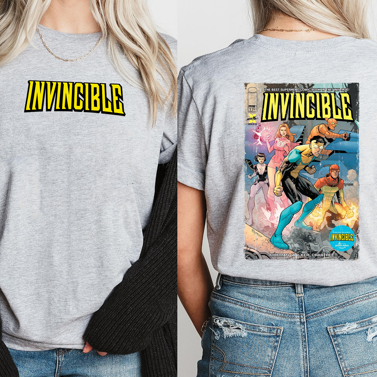 Vintage Limited Invincible Mark Shirt, Grayson Shirt, Comic Book Fan Gift Mineral Tee - Image 4