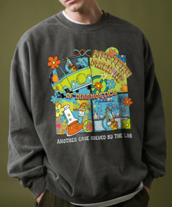 Alternative view of Mystery Machine of Diagnostics Shirt, Lab Week 2025 Shirt, Lab Gift, Mystery Machine Shirt, Funny Medical Lab Week Shirt