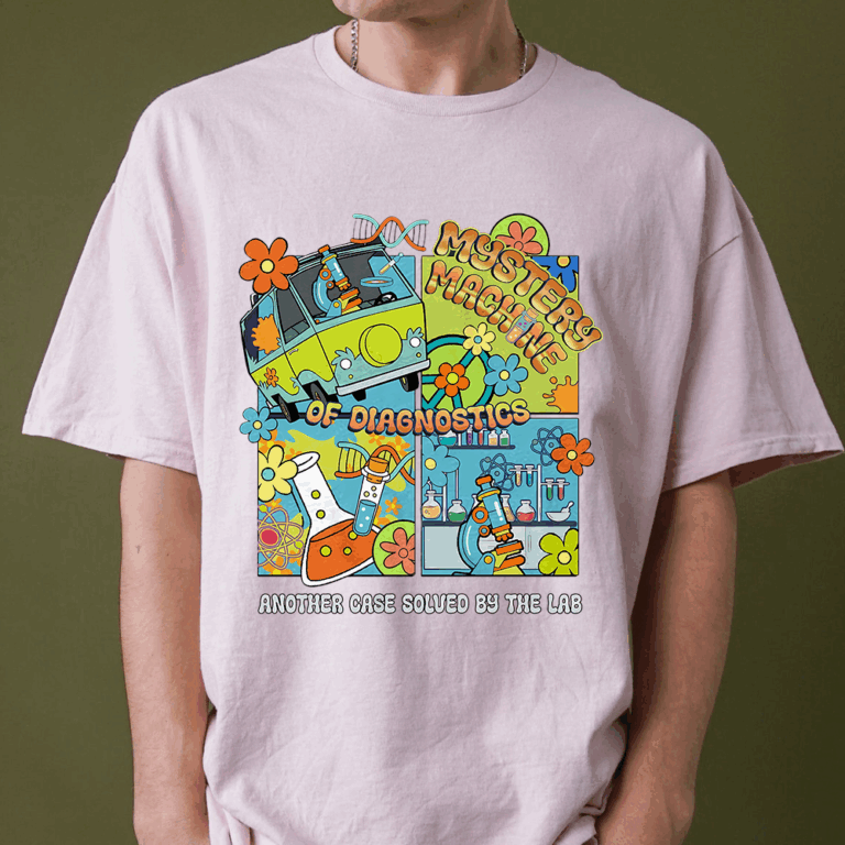 Mystery Machine of Diagnostics Shirt, Lab Week 2025 Shirt, Lab Gift, Mystery Machine Shirt, Funny Medical Lab Week Shirt