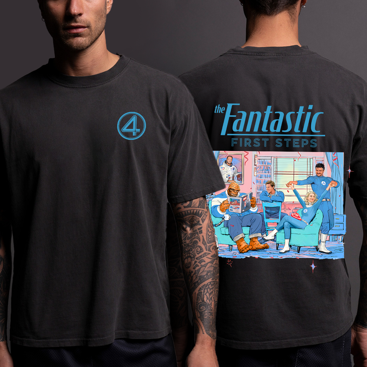 The Fantastic Four First Steps Shirt, Fantastic Four Shirt, Avengers Superhero Studio Shirt, Reed Richards Shirt, Superhero Shirt