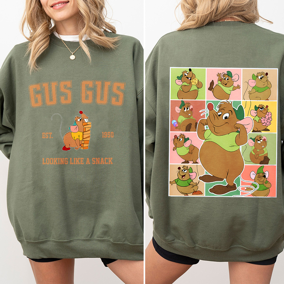 Gus Gus Shirt, Funny Disney Gus Gus T-shirt, Cinderella Gus Gus Sweatshirt, Disney Cinderella Shirt, Disney Trip Shirt,Disneyland Sweatshirt - Image 2