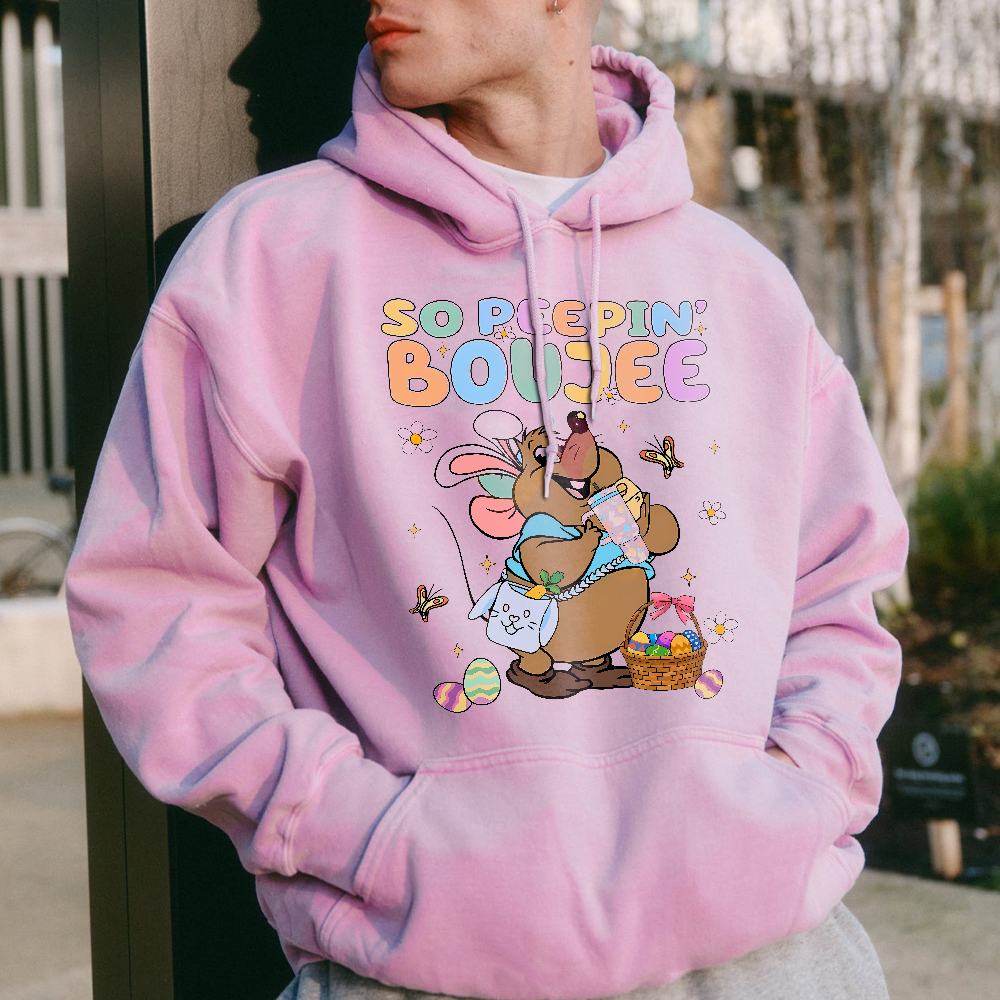 Gus Gus So Peepin' Boujee Shirt, Gus Gus Easter Bunny Sweatshirt, Happy Easter Sweater, Cinderella Gus Gus T-Shirt, Easter Day Shirt - Image 4