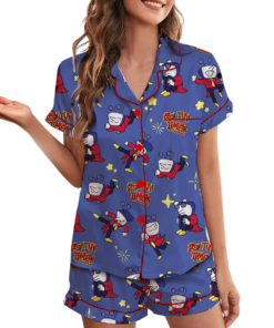 Alternative view of Deltarune Chibi Tenna Pajamas Set, Tenna Pajamas