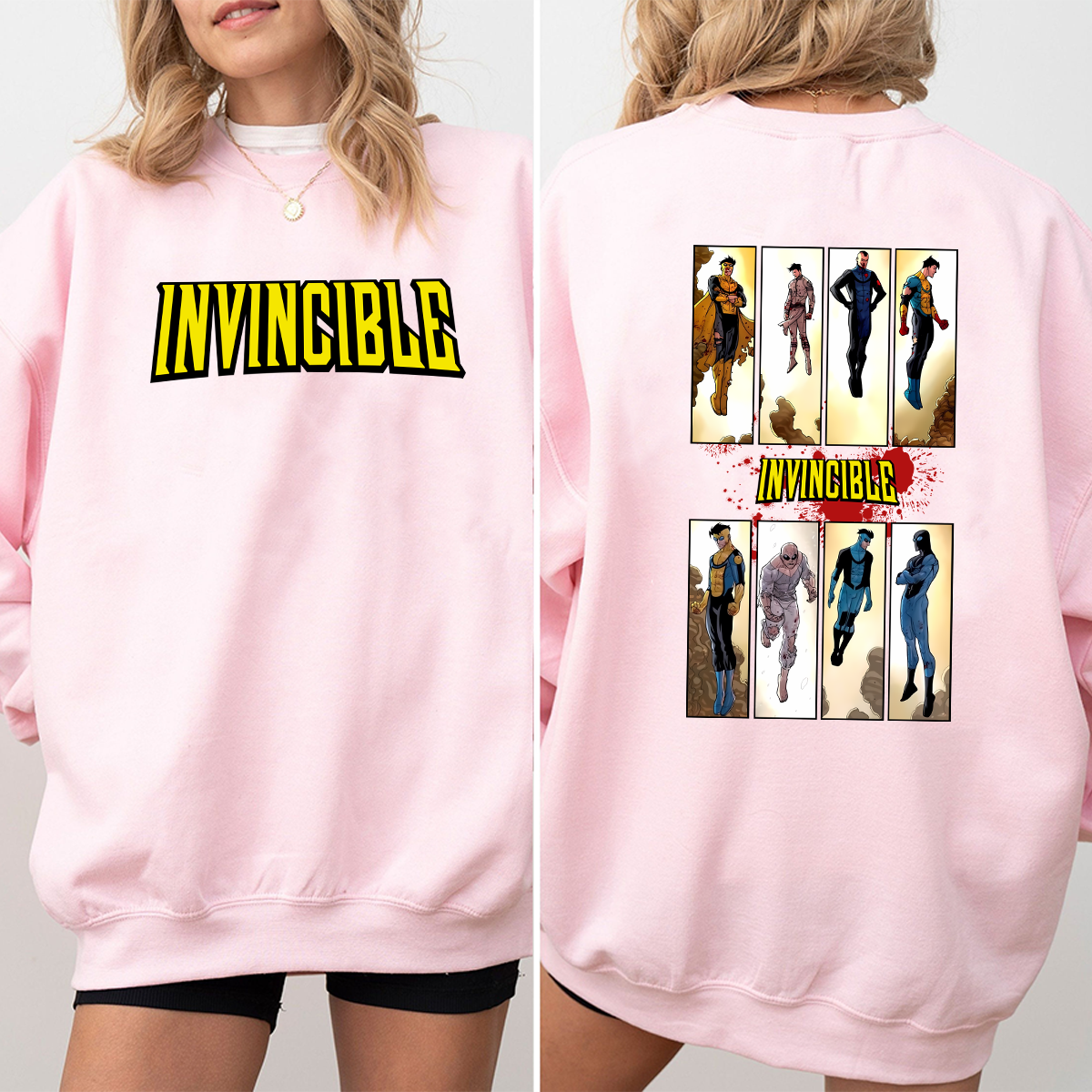 Limited Invincible Mark Superhero T Shirt, Comic Book Fan Gift Mineral Wash - Image 2