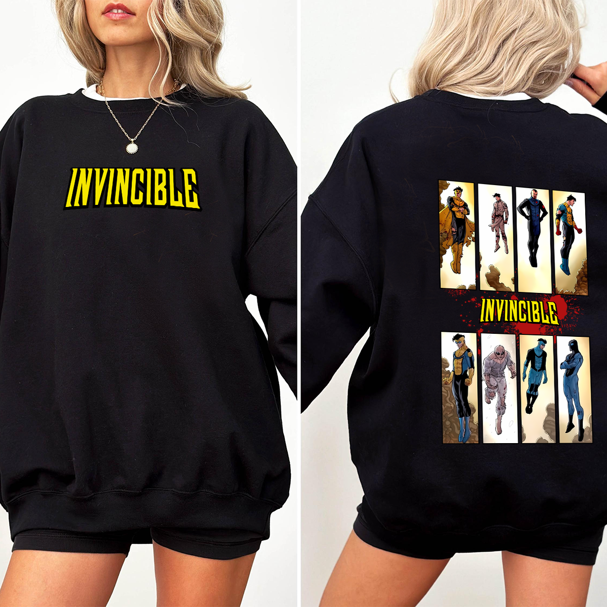 Limited Invincible Mark Superhero T Shirt, Comic Book Fan Gift Mineral Wash - Image 4
