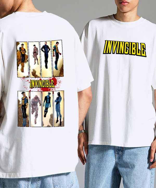 Limited Invincible Mark Superhero T Shirt, Comic Book Fan Gift Mineral Wash
