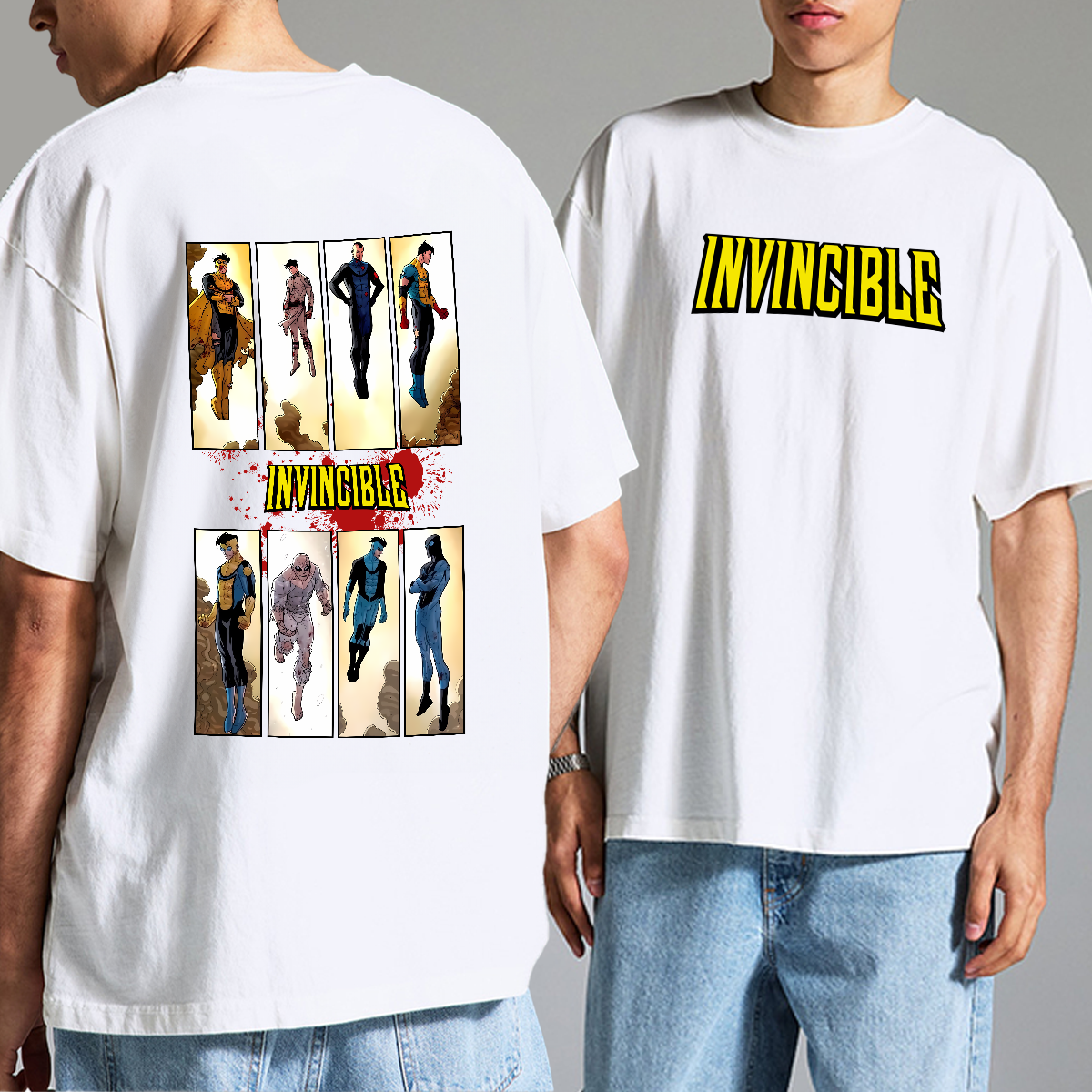 Limited Invincible Mark Superhero T Shirt, Comic Book Fan Gift Mineral Wash