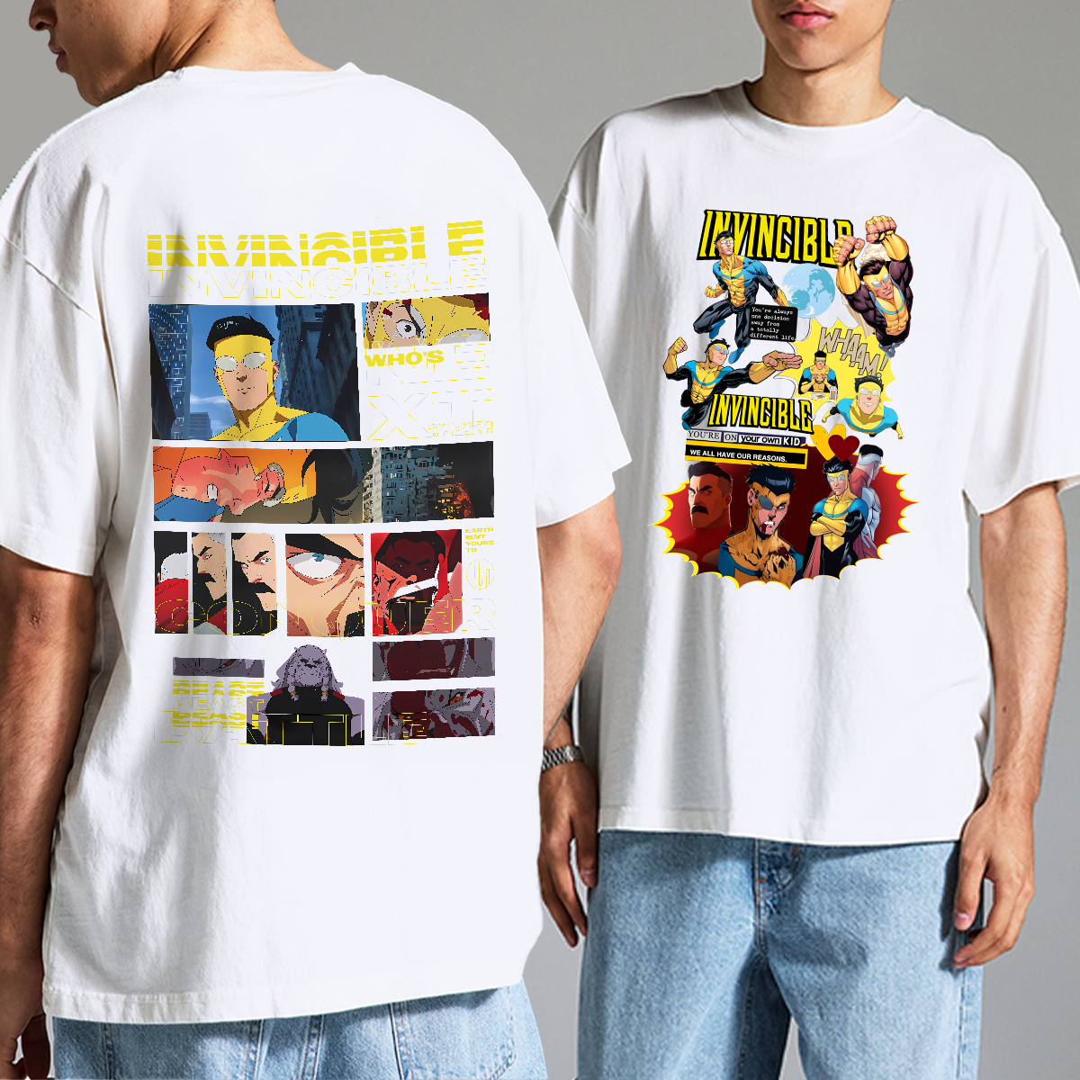 Vintage Invincible TV Show Mark Invincible shirt, Superhero Fan Gift, Comic Book Bootleg Fan Tee