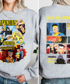 Alternative view of Vintage Invincible TV Show Mark Invincible shirt, Superhero Fan Gift, Comic Book Bootleg Fan Tee