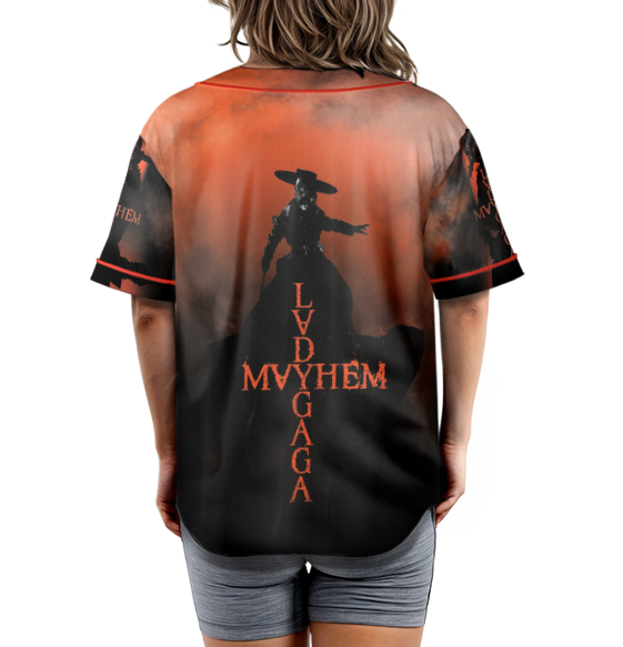 Lady Concert Tee Gaga Fans Jersey, Music Lover Baseball Jersey - Image 5