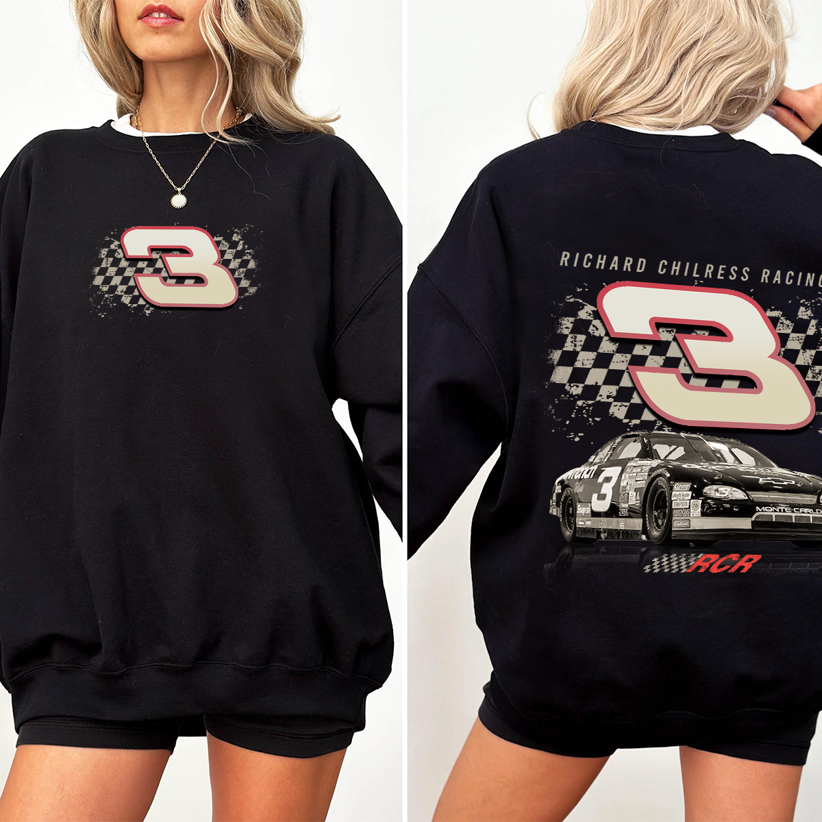 Retro Dale Earnhardt Middle Finger T-Shirt, Racing Fan SweatShirt, Nascar Shirt, Daytona 500 Shirt - Image 5