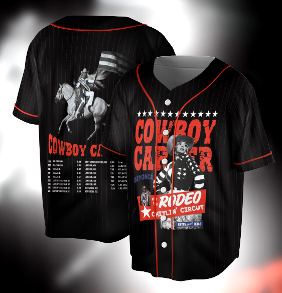 Beyonce Tour 2025 Jersey, Beyoncé Cowboy Carter Tour Jersey