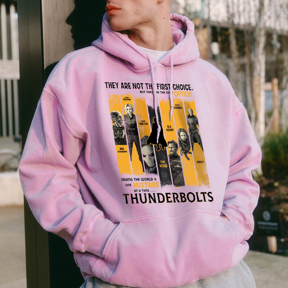 Thunderbolts Marvel Shirt, Thunderbolts Retro Design, Bucky Barnes Tee, Yelena Shirt, Marvel Avengers Shirt, Thunderbolts - Image 5