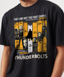 Thunderbolts Marvel Shirt, Thunderbolts Retro Design, Bucky Barnes Tee, Yelena Shirt, Marvel Avengers Shirt, Thunderbolts