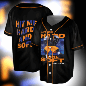 Billie Eilish Hit Me Hard And Soft The Tour Jersey, U.S. Leg Concert Merch Exclusive