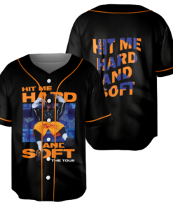 Alternative view of Billie Eilish Hit Me Hard And Soft The Tour Jersey, U.S. Leg Concert Merch Exclusive