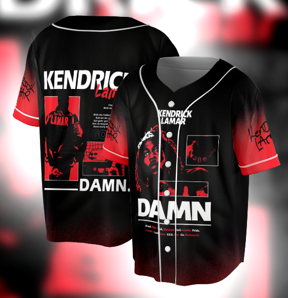 Limited Vintage Kendrick Lamar Jersey