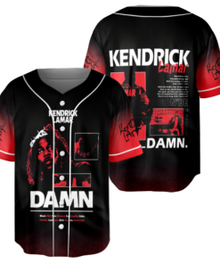 Alternative view of Limited Vintage Kendrick Lamar Jersey