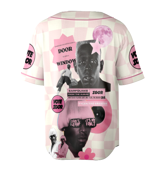 Tyler the Creator Hip-Hop Baseball Jersey - Image 6