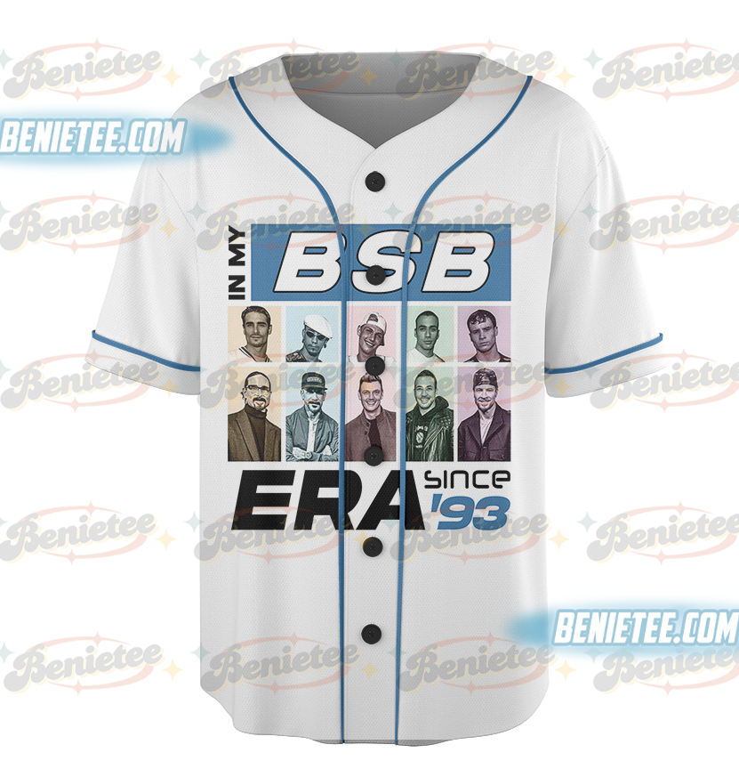 Vintage Backstreet Boys Millennium Baseball Jersey - Image 2
