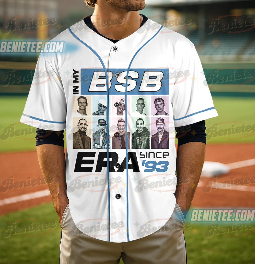 Vintage Backstreet Boys Millennium Baseball Jersey - Image 5