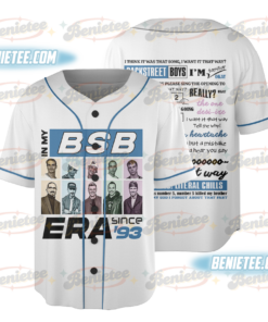 Vintage Backstreet Boys Millennium Baseball Jersey