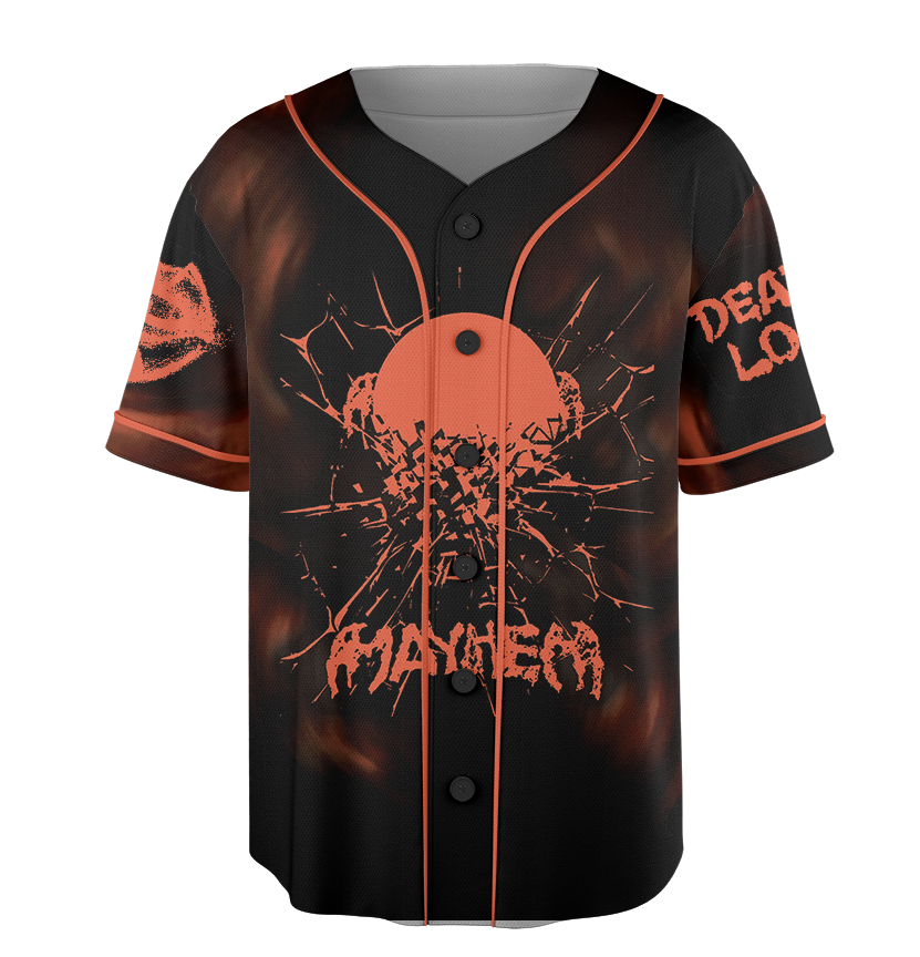 Shattered Mirror MAYHEM Lady Gaga Baseball Jersey - Image 5