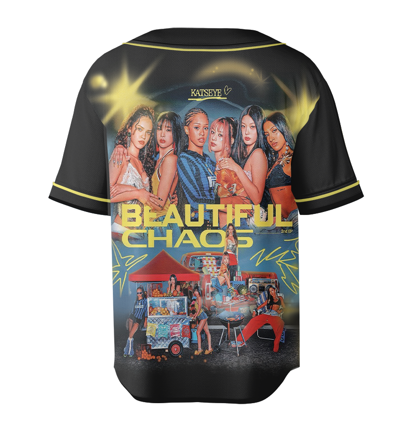 Limited Time KATSEYE Baseball Jersey, Katseye Kpop Jersey,Katseye members - Image 3