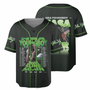 Youngboy Hiphop Vintage Baseball Jersey, Youngboy Merch Jerssey, NBA Youngboy 2025 Masa Tour T Shirt, NBA Youngboy Masa Albums