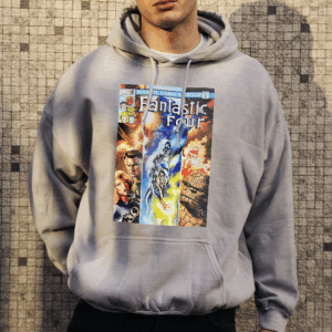 Alternative view of The Fantastic Four First Steps Shirt, Fantastic Four shirt, Mar Studio Superhero T-shirt, Reed Richards Shirt