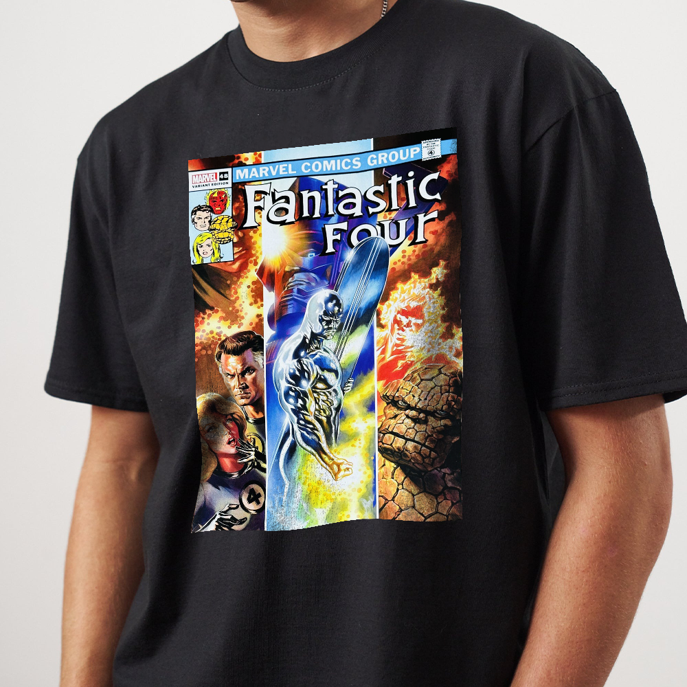 The Fantastic Four First Steps Shirt, Fantastic Four shirt, Mar Studio Superhero T-shirt, Reed Richards Shirt - Image 3