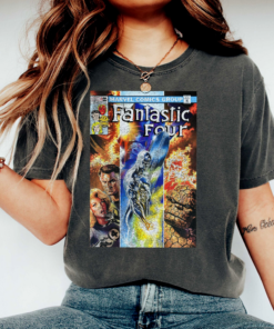 The Fantastic Four First Steps Shirt, Fantastic Four shirt, Mar Studio Superhero T-shirt, Reed Richards Shirt