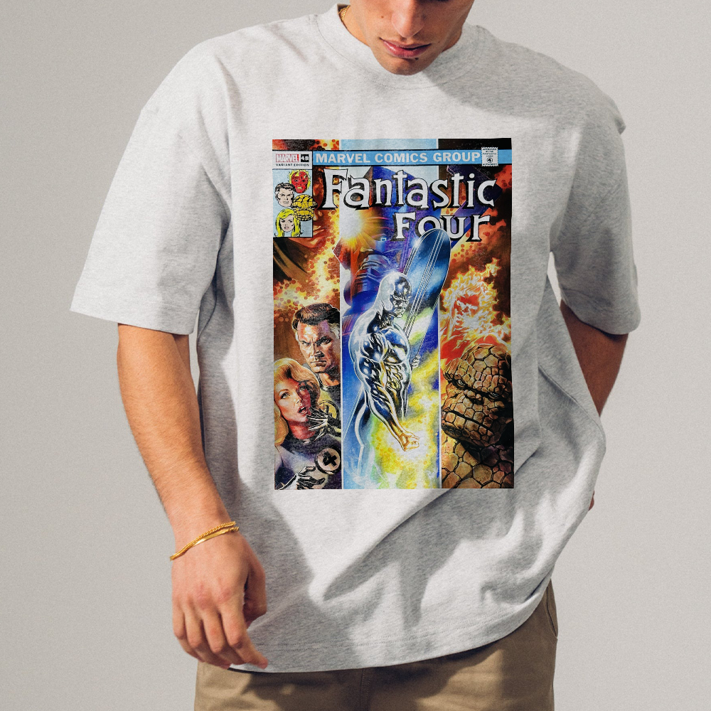 The Fantastic Four First Steps Shirt, Fantastic Four shirt, Mar Studio Superhero T-shirt, Reed Richards Shirt - Image 5