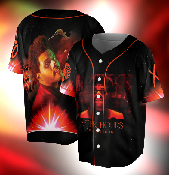 The Weeknd Merch Baseball Jersey, Dawn Fm Shirt