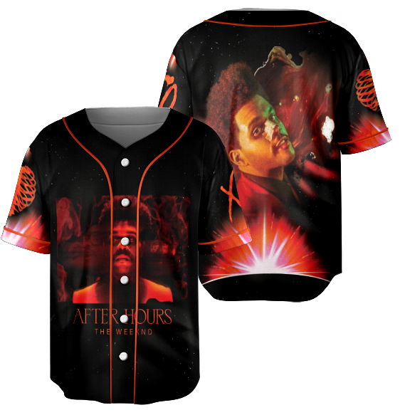 The Weeknd Merch Baseball Jersey, Dawn Fm Shirt - Image 4