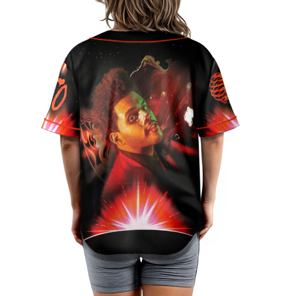The Weeknd Merch Baseball Jersey, Dawn Fm Shirt - Image 5