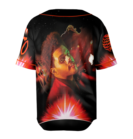 The Weeknd Merch Baseball Jersey, Dawn Fm Shirt - Image 6