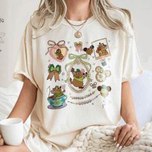 Cinderella Gus Gus Shirt, Disney Coquette Bows Looking Like A Snack Gus Gus, Disneyland Trip Shirt, Women Girly Gus Gus Tee