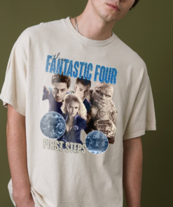 Vintage The Fantastic Four First Steps T-Shirt, Retro The Fantastic Four Sweatshirt, First Steps Invisible Shirt, Avengers Superhero Studio Shirt