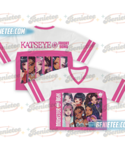 Katseye Gnarly Album Kpop Fan Music Tour Crop Top Football Jersey