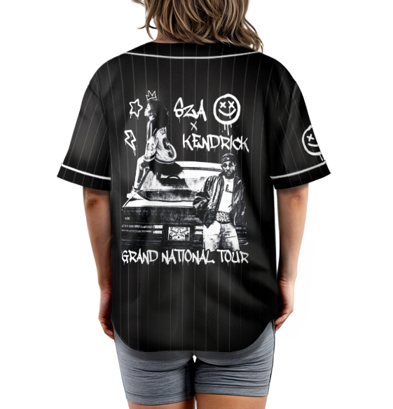 Kendrick Lamar SZA Tour 2025 Jersey, Concert Merch, Sza & Kendrick Lamar - Image 3