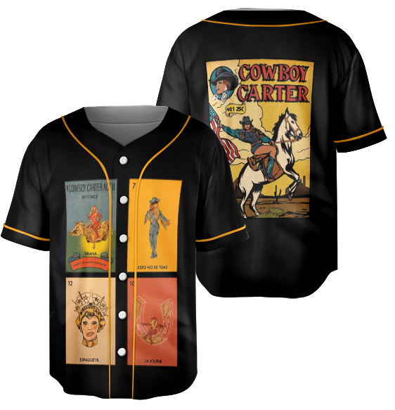 Beyonce Cowboy Carter Tour Inspired Jersey, Vintage Beyonce Jersey - Image 2