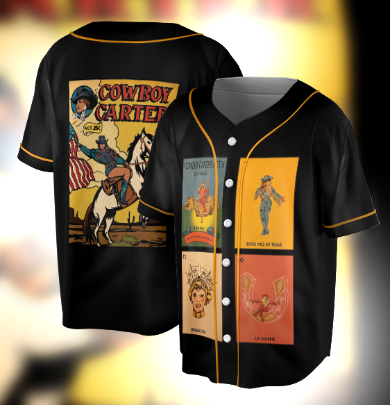 Beyonce Cowboy Carter Tour Inspired Jersey, Vintage Beyonce Jersey