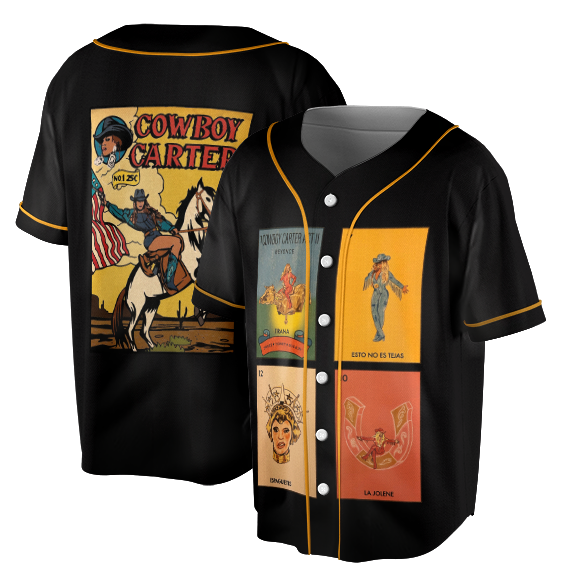 Beyonce Cowboy Carter Tour Inspired Jersey, Vintage Beyonce Jersey - Image 3