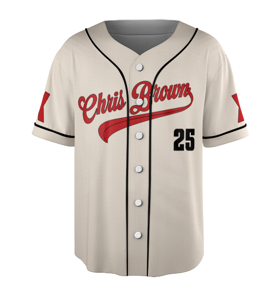 Breezy Bowl XX Tour 2025 Concert Jersey, Chris Brown Jersey - Image 4