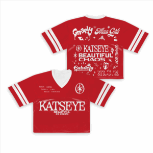 Retro Katseye Beautiful Chaos Tracklist Football Jersey Croptop, Katseye Gnarly Shirt, Gabriela Shirt, Katseye Soft is Strong Shirt