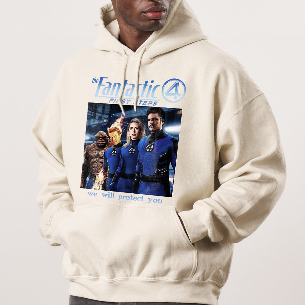 The Fantastic Four First Steps Shirt, Disneyland Fantastic Four Sweatshirt, MCU Superhero T-shirt - Image 6